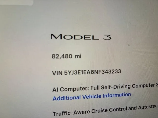2022 Tesla Model 3 Base photo 15