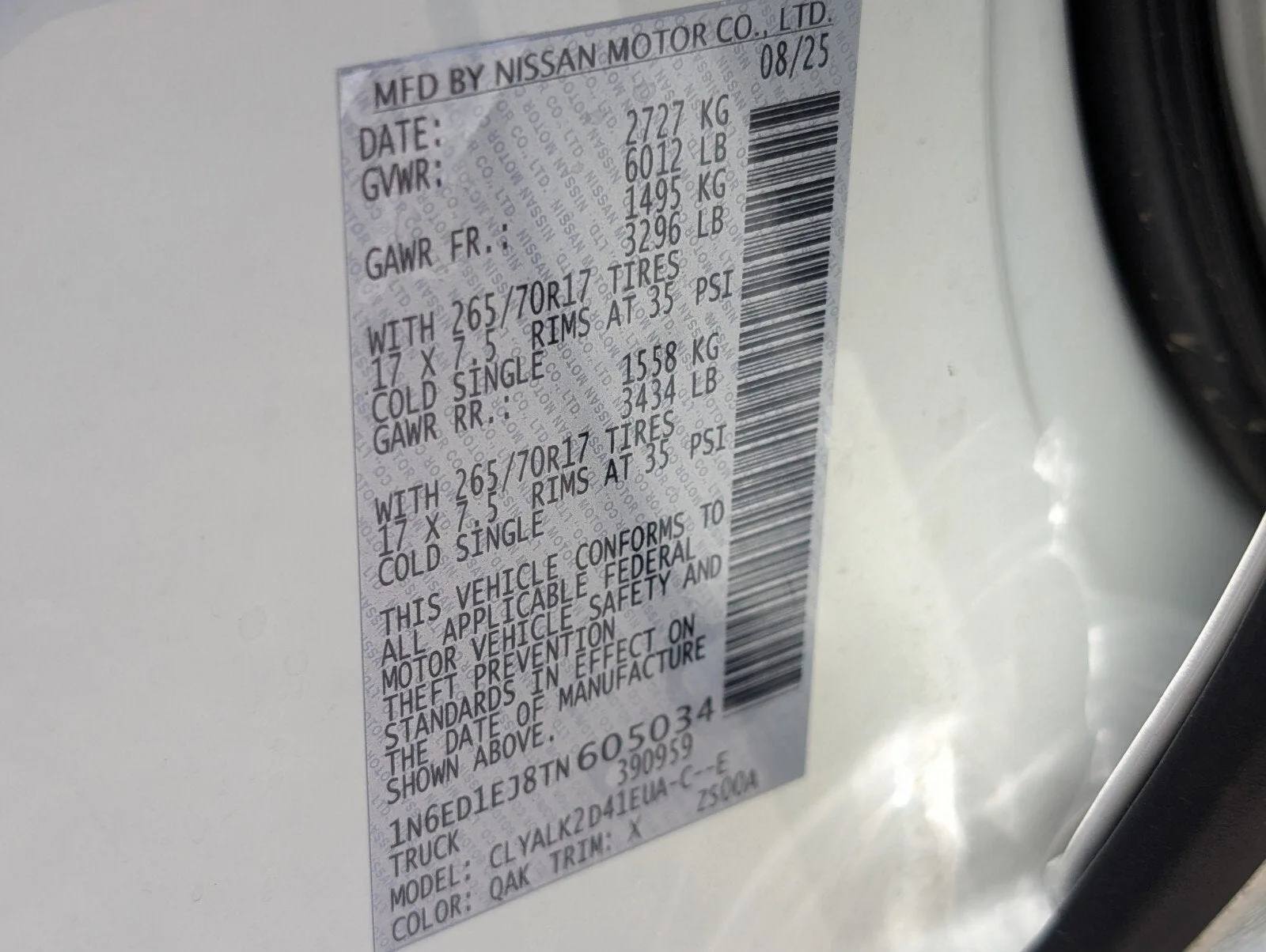 2026 Nissan Frontier PRO-X photo 20