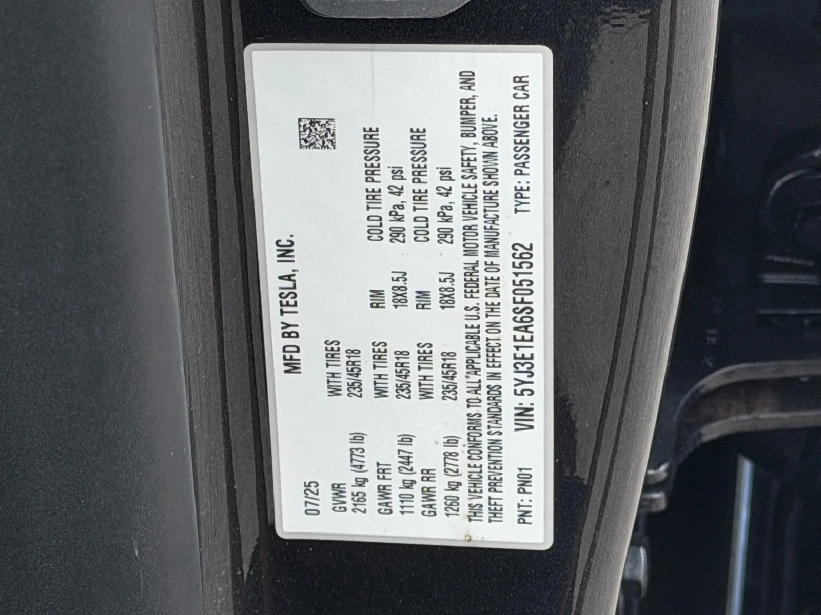 2025 Tesla Model 3 Long Range photo 21