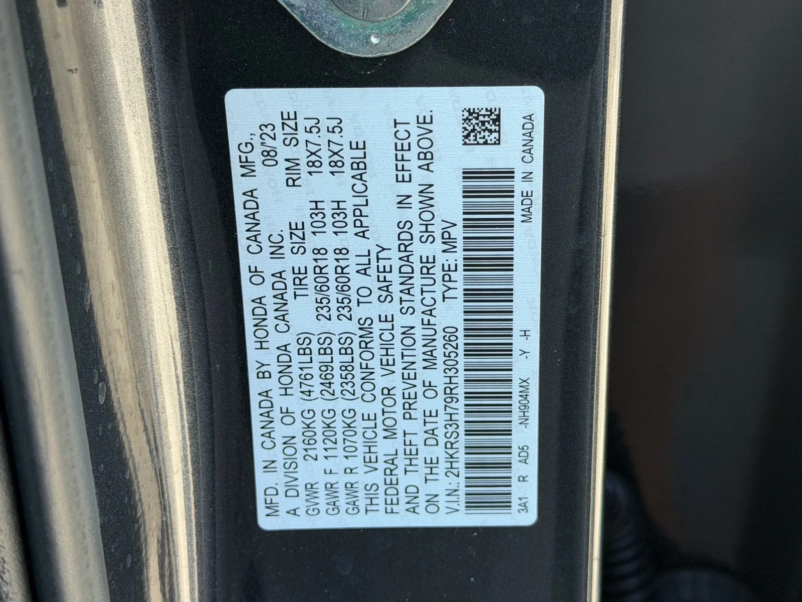 2024 Honda CR-V EX-L photo 21