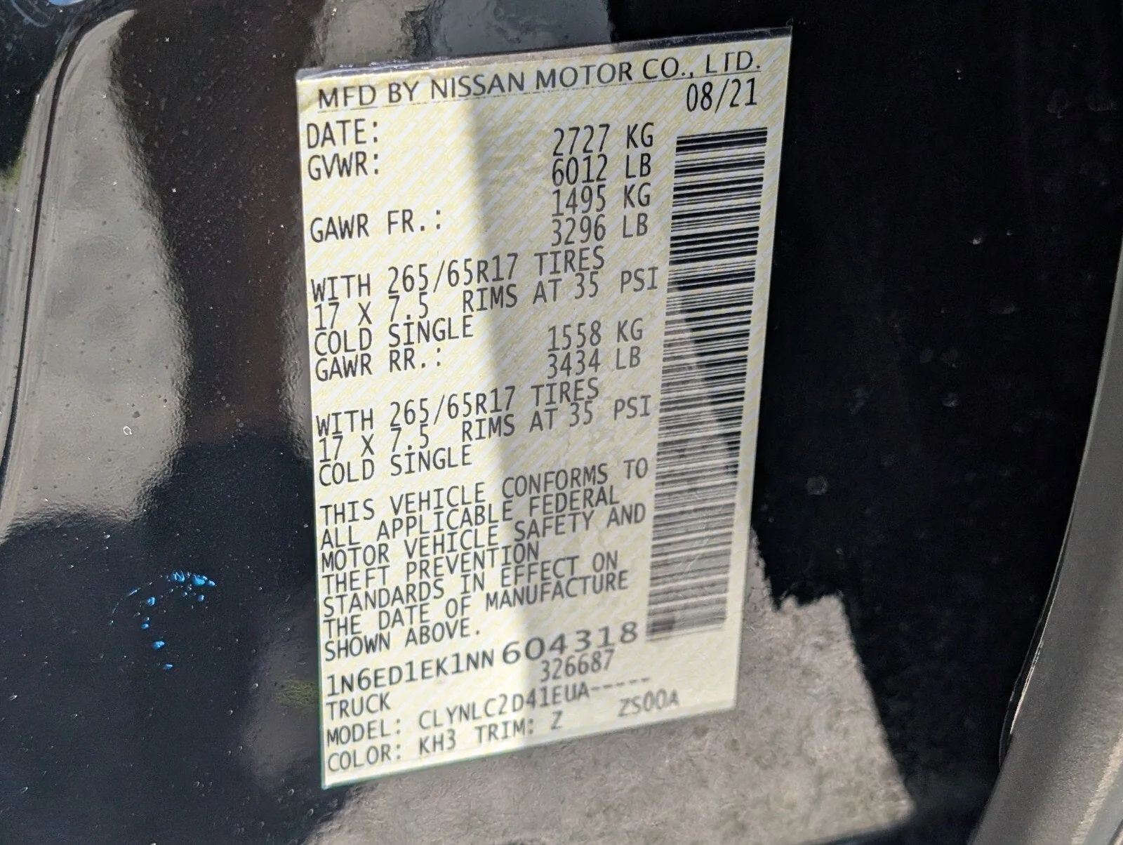 2022 Nissan Frontier Crew Cab SV photo 20