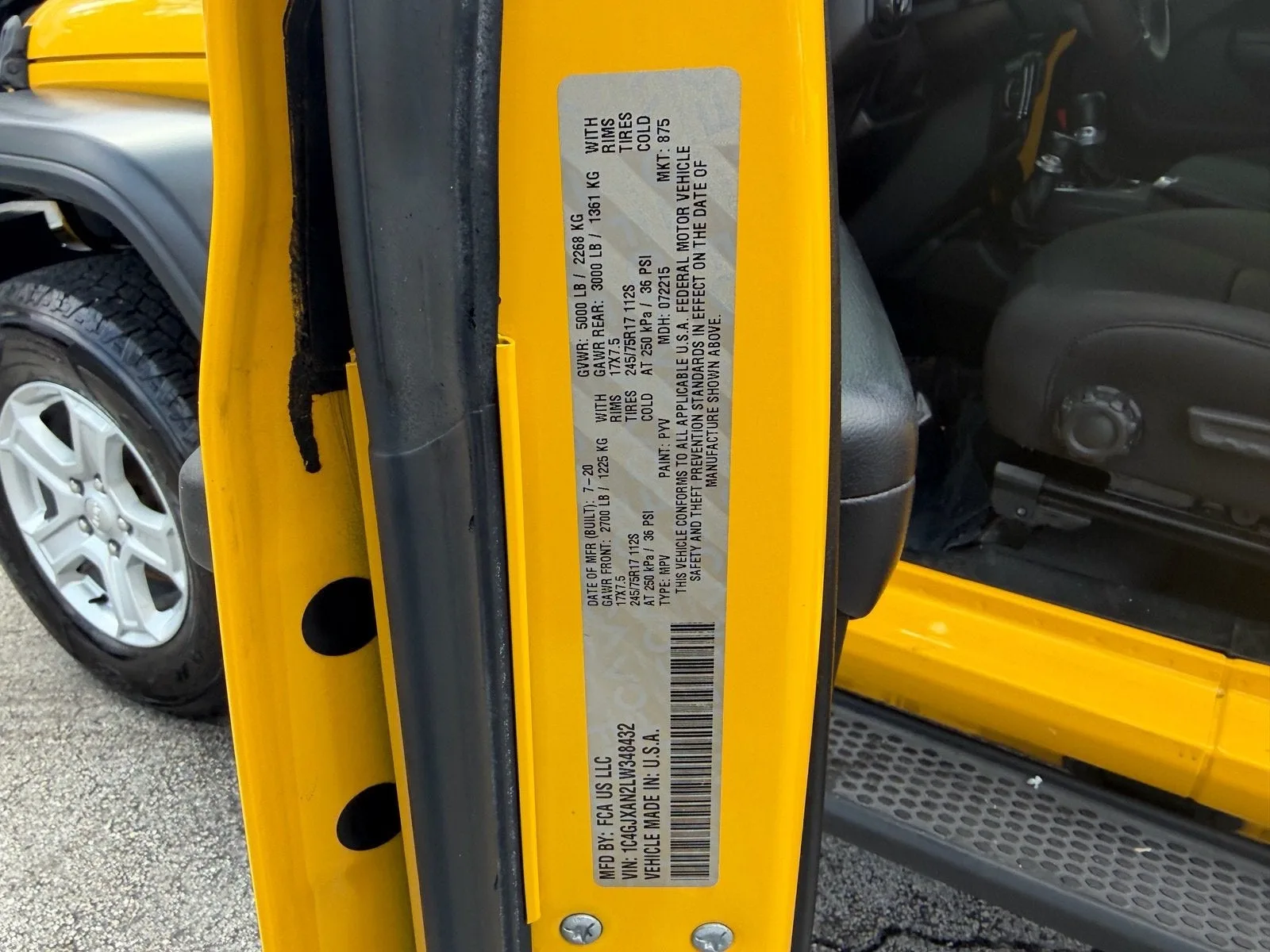 2020 Jeep Wrangler Sport S photo 18