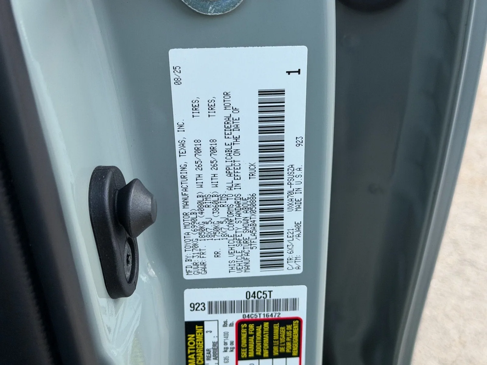 2026 Toyota Tundra 2WD SR5 photo 20