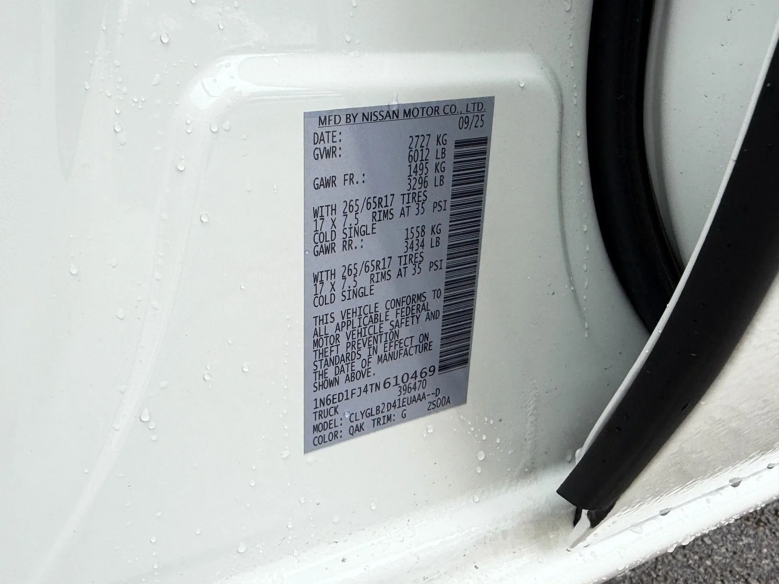 2026 Nissan Frontier Crew Cab SV Long Bed photo 20
